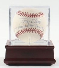 Tony Kubek Signed OML Baseball Inscribed 
