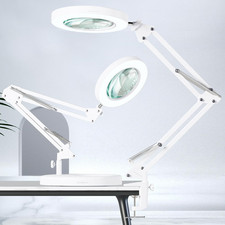 10X Magnifying Glass with Light, 1,800 Lumens Stepless Dimmable picture