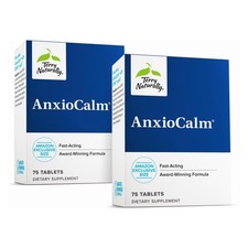 Terry Naturally AnxioCalm 150 Tablets Fast Acting Calm Supp (2-pack 75 Ct) picture