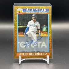 2026 Topps Series 2 Julio Rodríguez 1991 Mojo Auto #91ASC-32 Gold /50 - Mariners picture