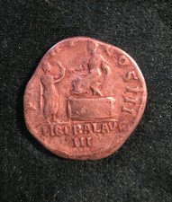 Roman Empire Hadrian Denarius Liberal Ric 129 picture