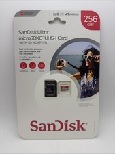 SanDisk 256GB Ultra SDXC Memory Card, 150MB/s, Genuine Factory Sealed picture