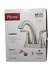 Pfister Ladera 4 in. Centerset 2-Handle Bathroom Faucet Brushed Nickel picture