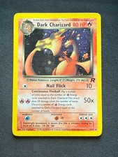 Pokemon Dark Charizard 4/82 Holo Team Rocket 2000 WOTC Unlimited HP picture
