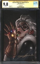 Giant-Size Black Cat: Infinity Score (2022) #1 Jeehyung Lee Virgin Edition CGC S picture