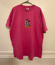VINTAGE 80’s Mickey & Co. Disney Mickey & Friends Pink T-Shirt, One Size Unisex picture