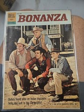 Vintage 1962 Dell Bonanza Four-Color Comic 01-070-210 #5 High Grade VF+ 8.5 picture