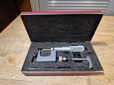 STARRETT 0-1 Inch MULTI ANVIL MICROMETER NO. 220 with Wrench and Case picture