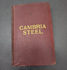 Cambria Steel: A Handbook of Information Relating to Structural Steel 1919 HC picture