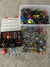 Huge MFB Beyblade Collection. Rare Parts and Beyblades from all the metal series picture