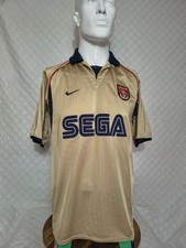Authentic ARSENAL LONDON 2001/2002 AWAY FOOTBALL SHIRT JERSEY CAMISETA NIKE SEGA picture