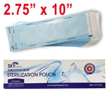 up to 9000 Sterilization Pouches 2.75