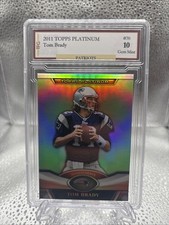 2011 Topps Platinum Tom Brady #70 GEM 10 picture