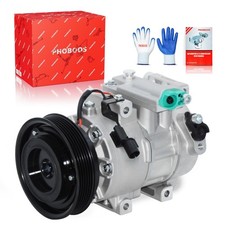 PHOBOOS A/C Compressor with Clutch Hyundai Accent 2012-2014 CO 11360C picture