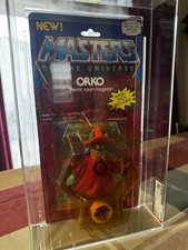 1984 Vintage Mattel Masters Of The Universe MOTU Series 3 ORKO Graded AFA 80 picture
