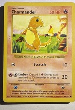 Charmander 46/102 Base Set (Shadowless) Regular picture