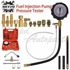 0-140PSI Fuel Injection Pump Pressure Tester Injector Pump Pressure Gauge Kit US picture
