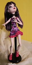 2014 Mattel Monster High Elissabat Ghoul Fair Doll with Bat Dress and Red Shoes picture
