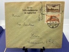1935 Germany Saarbrucken cancels, SC# 146 & C8. picture