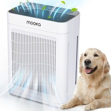 MOOKA Air Purifiers for Home Large Room 2200Sq.Ft w/ Washable Filter Dual Intake picture