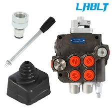 LABLT Hydraulic Control Valve with Joystick w/conversion plug 21 GPM 2 Spool picture