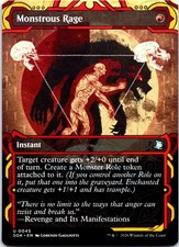 Monstrous Rage [SOA 45] NM MTG picture