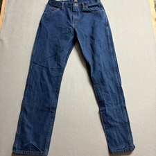 Wrangler 47MWZ Premium Performance Cowboy Cut Jeans Mens 34x34 Regular Fit Blue picture
