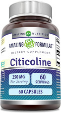 Amazing Formulas Citicoline 250 Mg | Capsules Supplement | Non-Gmo | Gluten Free picture
