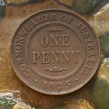 1925 Australia Penny - Key Date picture
