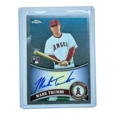 Mark Trumbo Rookie Autographs 2011 Topps Chrome #178 picture