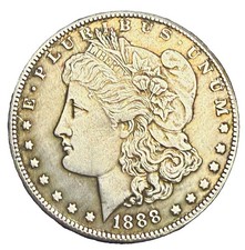 1888-S Morgan Silver Dollar 90% Silver Low Mintage 657,000 San Francisco picture