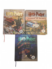 3 x Harry Potter Illustrated by Jim Kay Bundle Lot 1-3 - Hardcover picture