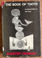 The Book of Thoth, Aleister Crowley 1969 An Interpretation of the Tarot HC/DJ picture