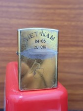 Vintage 1964-65 Zippo Lighter Vietnam War 
