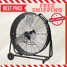 [SALE] Utilitech 24-in High Velocity Indoor Industrial Fan, in Black picture