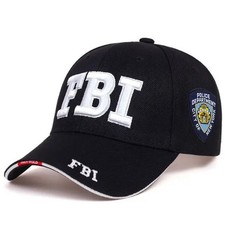  FBI Federal Bureau of Investigation Letters Embroidered Baseball Style Cap Hat picture