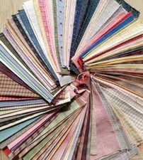 24*34cmYarn Dyed Japanese Sewing Cotton Fabric Craft Patchwork Quilting Material picture