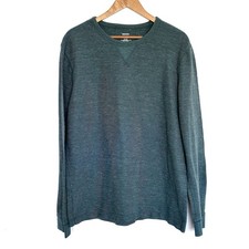 Sonoma Shirt Men’s XXL Green Long Sleeve Pullover Round Neck Top picture