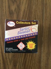 1990 Pacific Trading Cards Senior Professional Baseball Collector's 220 card set picture