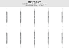 LOT  OF 10 Hu-Friedy CVIPC6 Double End IPC Dental Carver Interproximal #6 Handle picture