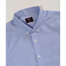 NWT UNTUCKit Hillstowe Mens L Button Down Shirt Light Blue 35648 BEAUTIFUL picture