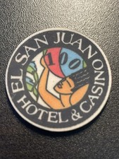 $100 El San Juan Puerto Rico Casino Chip ESJ-100 CC ***Rare Full Chip*** picture