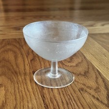ss Andrea Doria Salvaged Crystal Glass / Italian Line picture