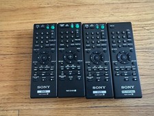 Lot Of 4 Geniune Sony RMT-D197A +RMT-d187A/RMT-D197A/RMT-D195 ir picture