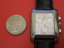 GENUINE CONCORD SOLID STAINLESS STEEL SPORTIVO CHRONOGRAPH WATCH picture