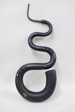 Rare Antique 18th/19th C. Wooden Leather-Bound Serpent – Historic Instrument picture