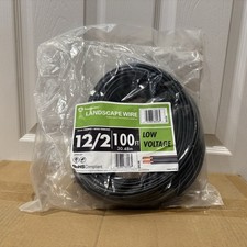 NEW Southwire Landscape Wire Low Voltage 12/2 AWG 100 Ft Stranded In Sealed Pkg picture