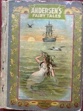 Andersen's Fairy Tales The Fireside Series MERMAID Early 1900s Book Hurst & Co picture