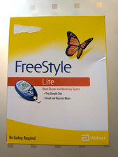 NEW Sealed FreeStyle Lite Blood Glucose Meter Starter Kit picture
