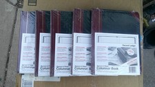 (5) Boorum & Pease COLUMNAR BOOK Record Ledger 21-150-R all are New, Sealed picture